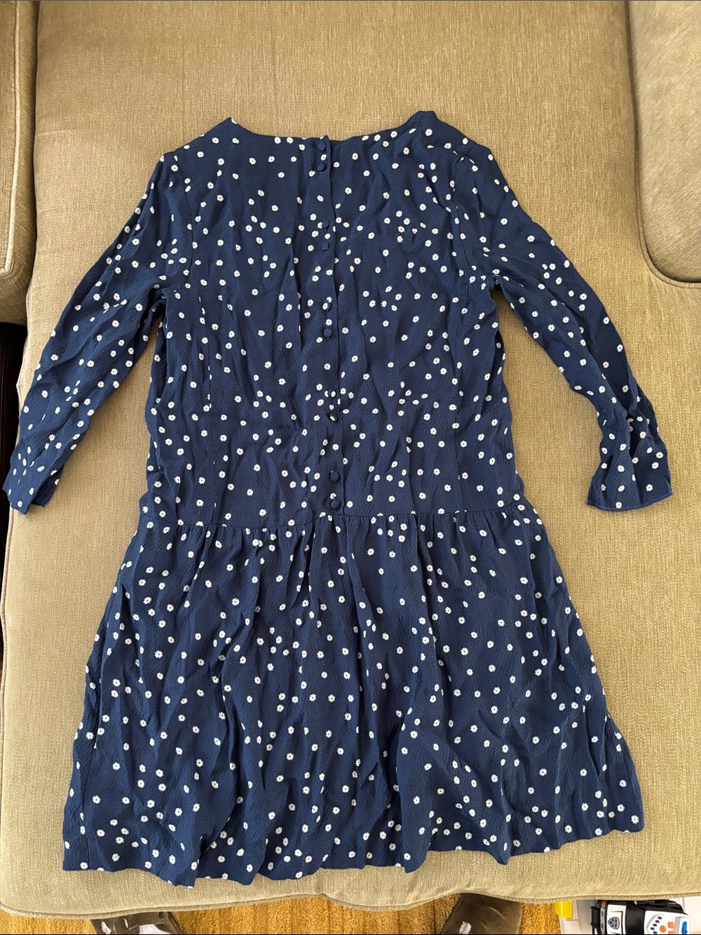 Sezane Gilly Silk Dress 34/XS - Picture 7 of 10